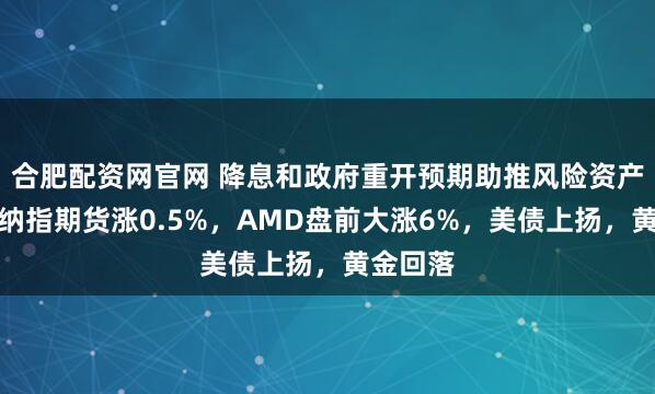 合肥配资网官网 降息和政府重开预期助推风险资产，美股纳指期货涨0.5%，AMD盘前大涨6%，美债上扬，黄金回落